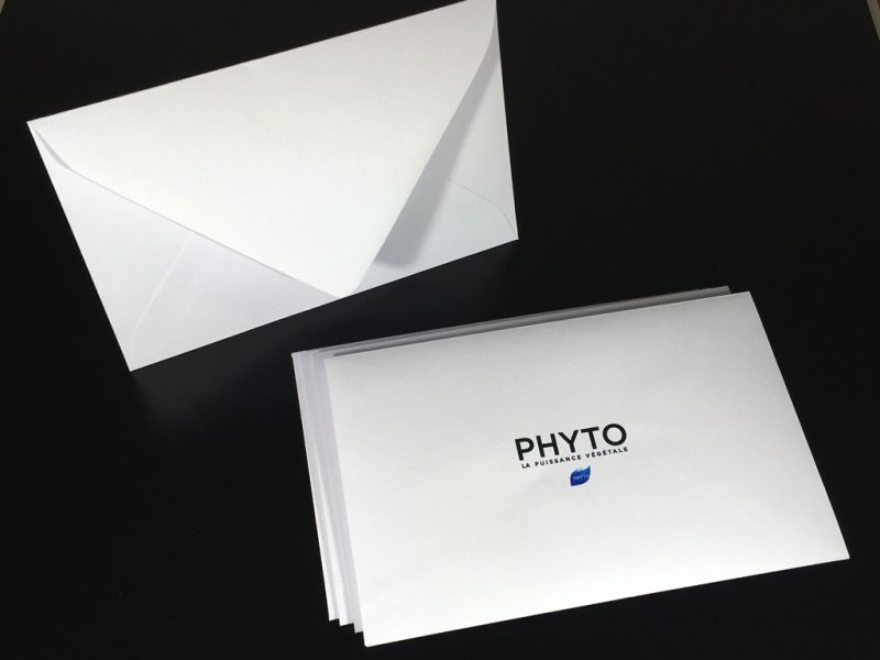 Enveloppes Petit Format 50 Pièces - 7x16.2cm - Noir - Colle Humide
