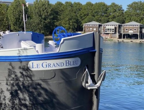 Plaque de Bateau pour péniche XXL – Dibond 3mm avec découpe arrondie