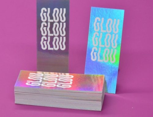 Carton Glou Glou pour gourdes Gobi – Dorure numérique Holographique Laser – Invercote 240gr/m2