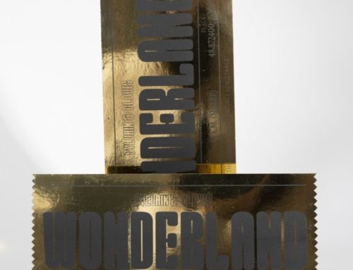 Ticket d’or Wonderland – découpe laser dentelée – Golden ticket